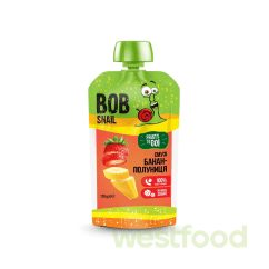 Пюре смузі Bob Snail банан-полуниця 120г