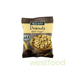 Арахіс смажений Alesto 150г Black Pepper /уп.30шт в асорт/