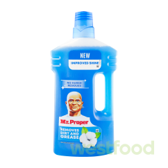 Засіб для підлоги Mr.Proper квітки бавовни 1л /уп 12шт/