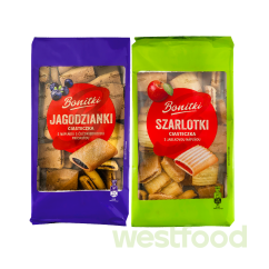 Печиво Bonitki 500г лохина/яблуко /в уп.12шт/