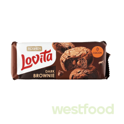 Печиво Lovita Brownie з какао 152г /уп.21шт/