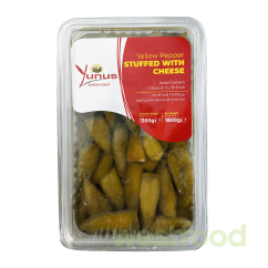 Перець Yunus 1,8кг жовтий з сиром, в/у /уп.2 шт/