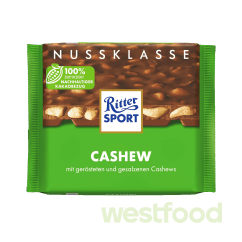 Шоколад Ritter Sport молочн.шок і кешью Cashew100г, шт