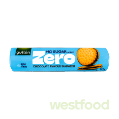 Печиво GULLON Без цукру ZERO Сендвіч з шоколадом 250г/уп.18шт/