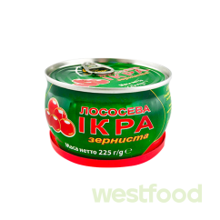 Ікра лососева зерниста Шаланда 225г ж/б
