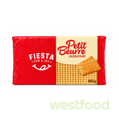 Печиво Fiesta Petit Beurre 400г /в уп.16шт/