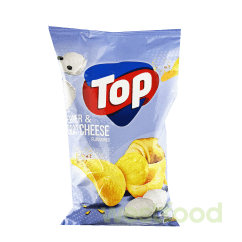 Чіпси ТОР Pepper& GoatCheese 150г /в уп.20шт/