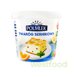 Крем-сир Polmlek 1кг Sernikowy /в уп.6шт/
