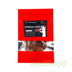 М'ясні чіпси Свинина 50г Сиров'ял (дой-пак)