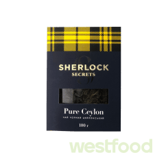 Чай Sherlock Pure Ceylon, чор.цейл 100г /уп.14шт/