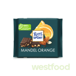 Шоколад Ritter Sport Mandel Orange 100г, шт /в уп.12шт/