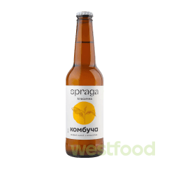 Напій Комбуча Spraga 330мл скло Класична /уп.12шт/