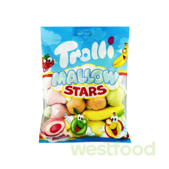 Маршмелоу Trolli 150г Stars /в уп.8шт/