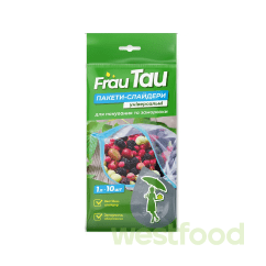 Пакети-слайдери FrauTau 20*18см, 1л, 10шт