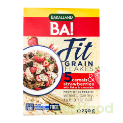 Сухий сніданок Bakalland 250г Полуниця /уп.16шт/