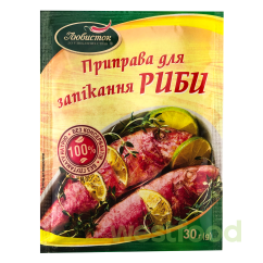 Приправа Любисток до Риби 30г /уп.5шт/