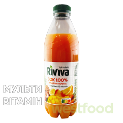 Сік Riviva 1л Мультивітамін /в уп.6шт/