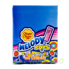 Льодяники Сhupa Chups melody pops, уп.48 шт*15г/в ящ.6 уп/