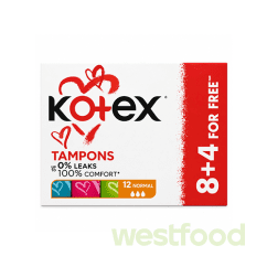 Тампони Kotex 12шт