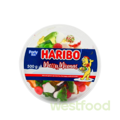 Желейки Haribo Merry Mixmas лоток 500г/в ящ. 12 шт/