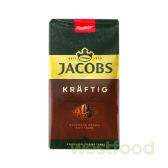 Кава мелена Jacobs Kraftig 500г /в уп.12шт/