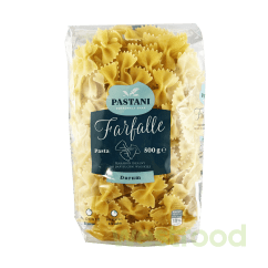 Макарони Pastani 500г Farfalle Бантики /в уп.10шт/