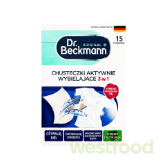 Серветки Dr.Beckmann для прання відбілюючі 15шт