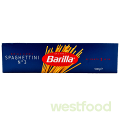 Макарони BARILLA 3 Spaghettini 500г /в уп.24шт/