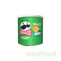 Чіпси Pringles  40г крем сир і цибуля /в уп.12шт/