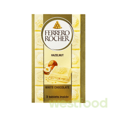 Шоколад Ferrero Rocher 270г(3*90г) білий /уп.12шт/