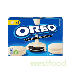 Печиво OREO Enrobed White Біле 246г /уп.10шт/