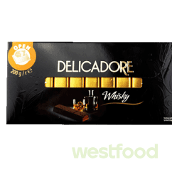 Шоколад Delicadore Віскі 200г /уп.12шт/