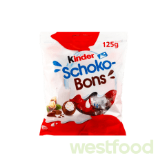 Цукерки Kinder Schoko-Bons 125г /в уп.16шт/