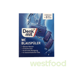 Таблетки для туалету Denkmit WC Blauspuler  3шт