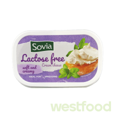 Крем-сир SOVIA безлактозний 200г /в уп.24шт/