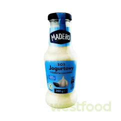 Соус Madero Йогуртовий з чорн.часником 260г/уп.15шт/