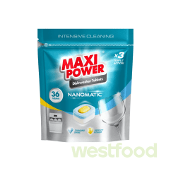 Таблетки для посудом.машини Maxi Power 36шт Nanomatic
