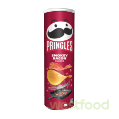 Чіпси Pringles 165г Бекон  /в уп.19шт/