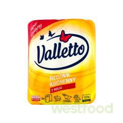 Рушник паперовий Valletto 2рул, 2-х шар
