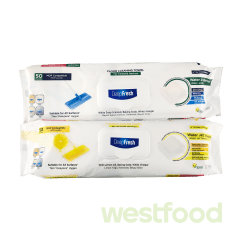 Серветки вологі д/підлоги DeepFresh MOP 50шт в асорт