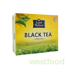 Чай LordNelson Black Tea, 75пак*2г /в уп.16 шт/