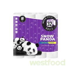 Папір туал. Сніжна панда Extra Care 32шт 4 шари Superior
