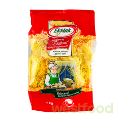 Макарони EkMak 1кг Babuni гніздо нитка /уп.10шт/