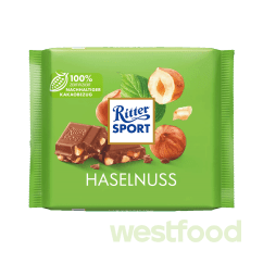Шоколад Ritter Sport Haselnuss 100г /в уп.12шт/