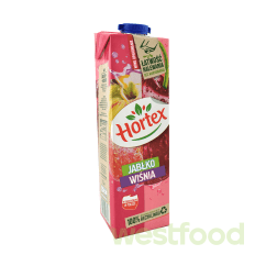 Сік Hortex 1 л яблуко-вишня /в уп.6шт/