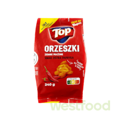 Арахіс смажений ТОР 240г Гостра паприка /в уп.12шт/