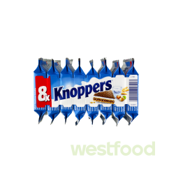 Вафля Knoppers 8шт*25г Crispy/в уп.24шт/