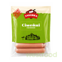 Сосиски Сімейні (газ 0,8 кг)