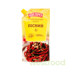 Майонез Щедро 300г Пісний 50% з ковп./в уп.30шт/