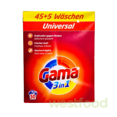 Порошок для прання Gama 3кг Universal /в уп.4шт/